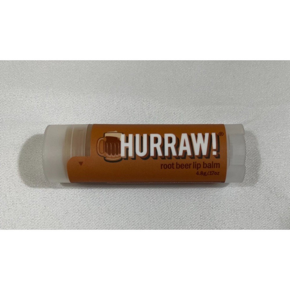 Hurraw! Root Beer Lip Balm .17oz 4.8g Organic Vegan Natural Balm Whitefish MT